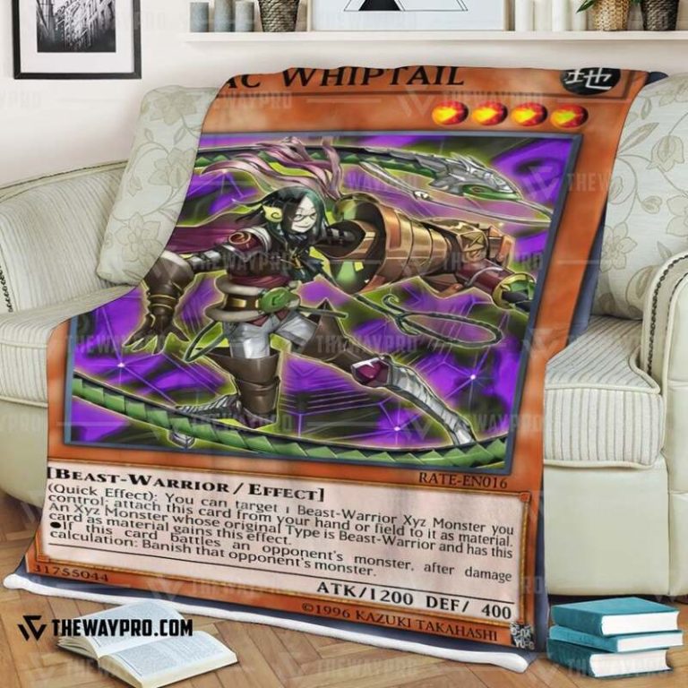 Yu Gi Oh Zoodiac Whiptail Blanket 1 2