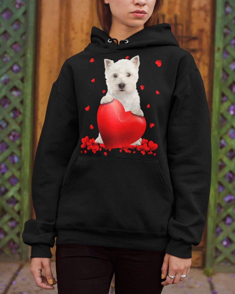 bdY7hPcY West Highland White Terrier Valentine Hearts shirt hoodie 6