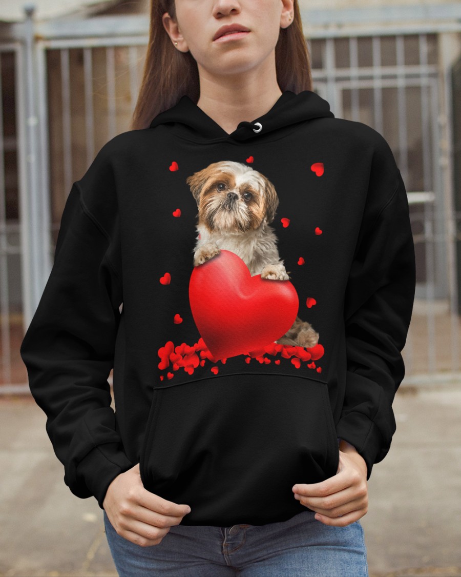dbmC8LfE Shih Tzu Valentine Hearts shirt hoodie 7