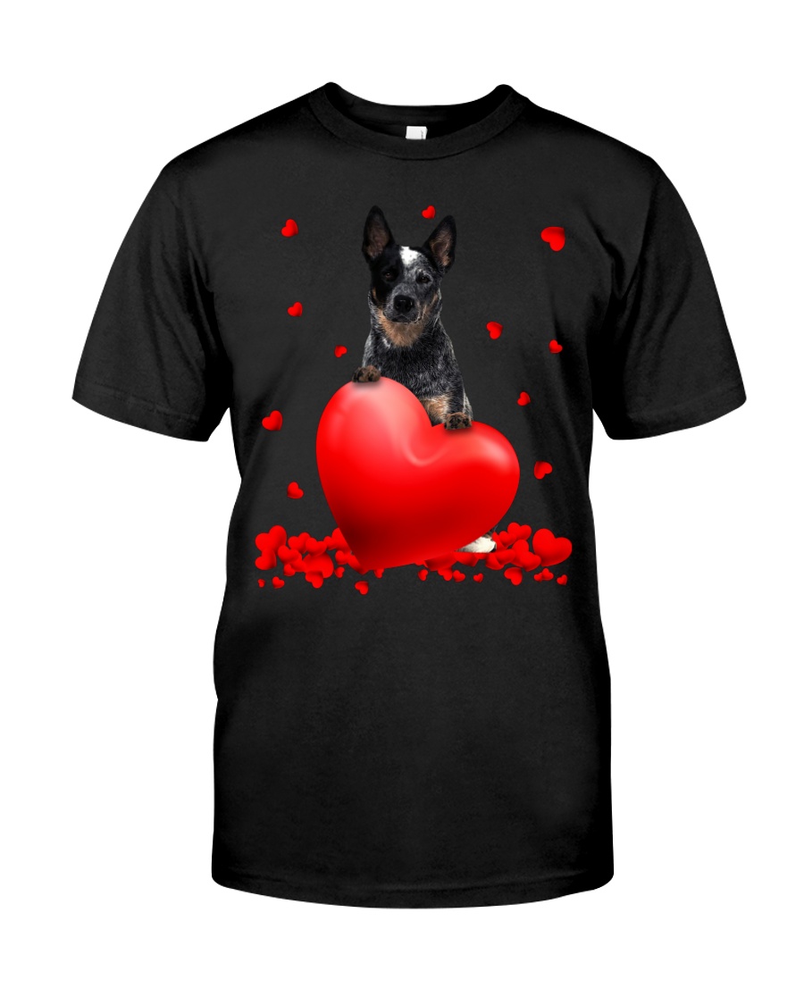 eSTAxhWJ Blue Heeler Valentine Hearts shirt hoodie 1