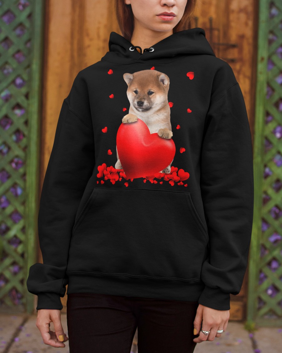 iIGnS1zK Shiba Inu Valentine Hearts shirt hoodie 6