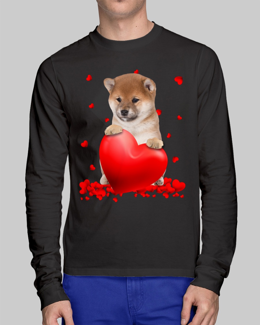 kjcrLI8s Shiba Inu Valentine Hearts shirt hoodie 11