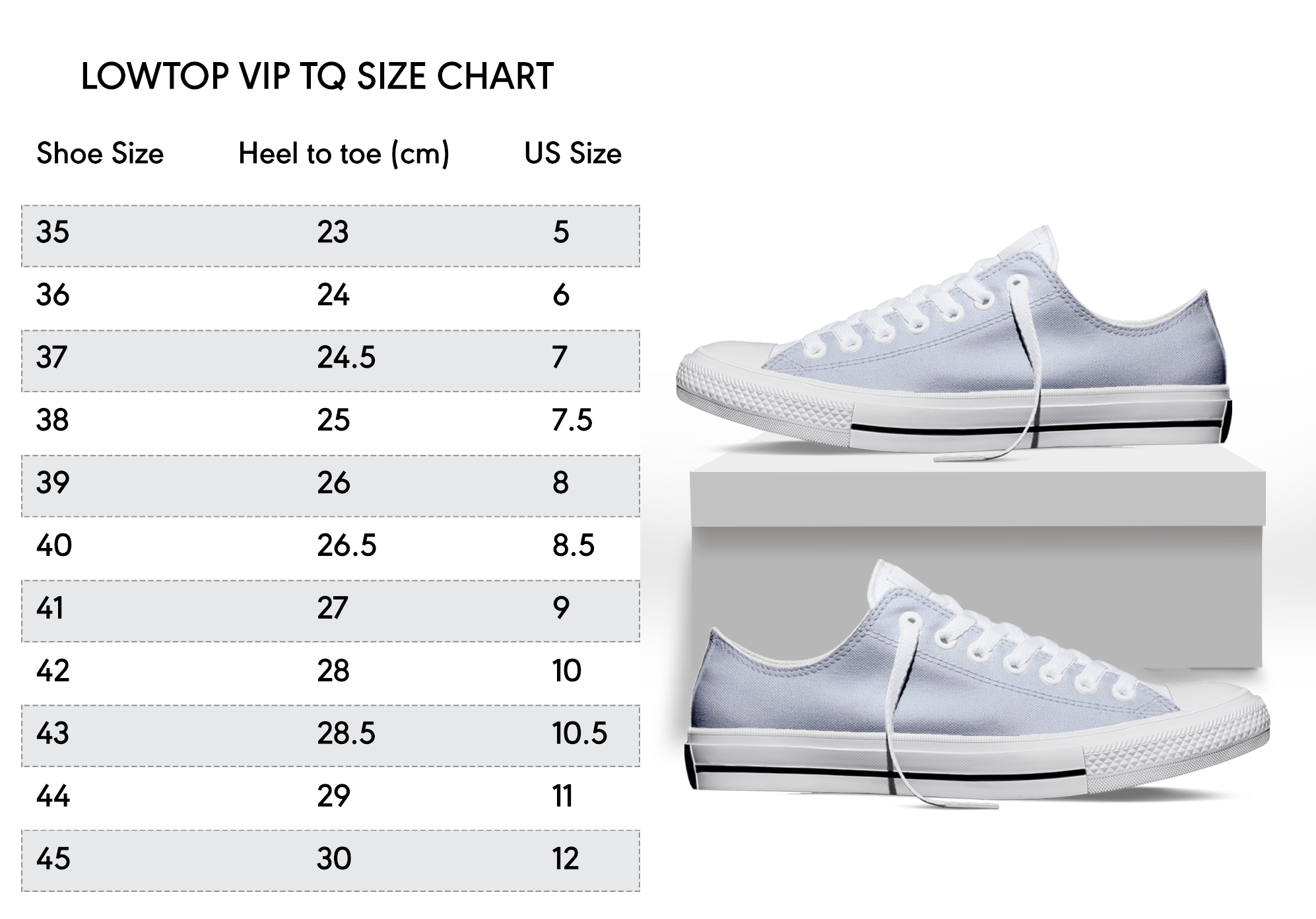 lowtop vip tq size chart 21 10 20