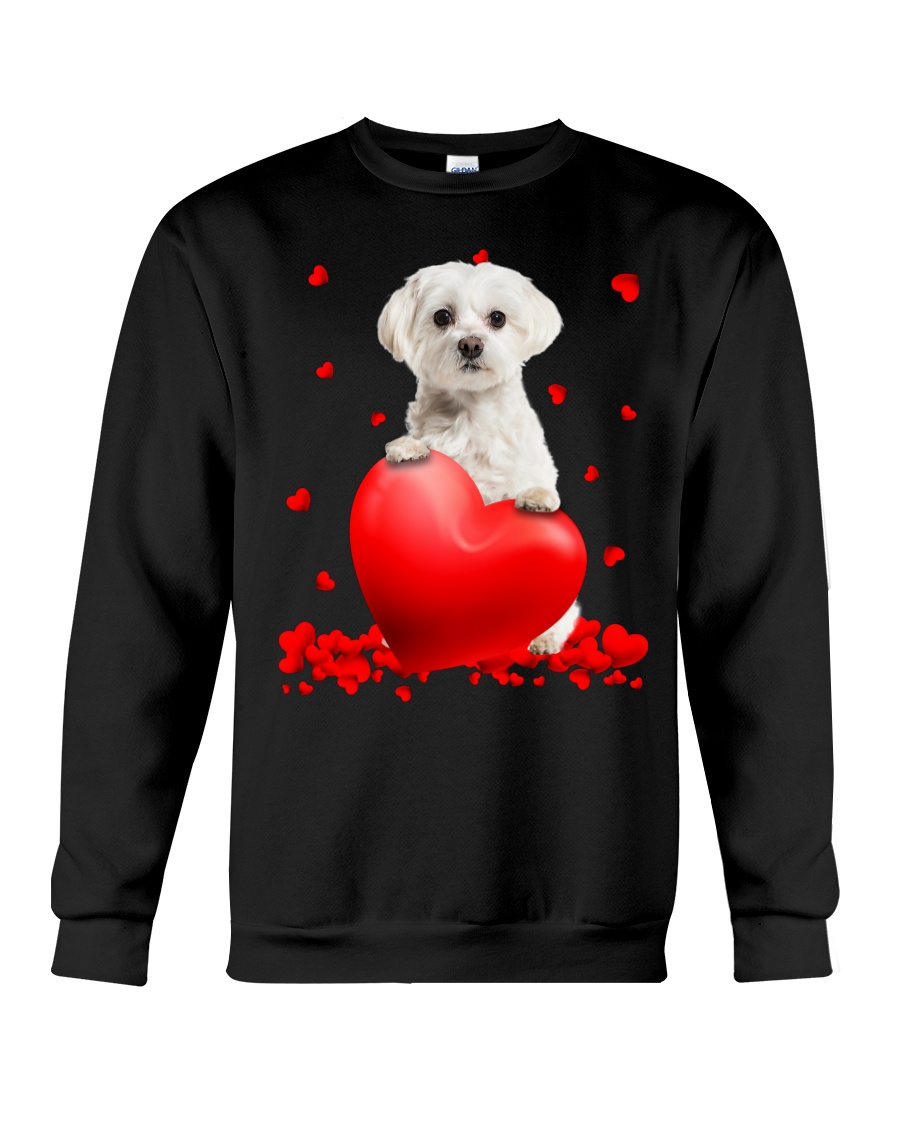 mFOsnIfx Maltese Valentine Hearts shirt hoodie 8