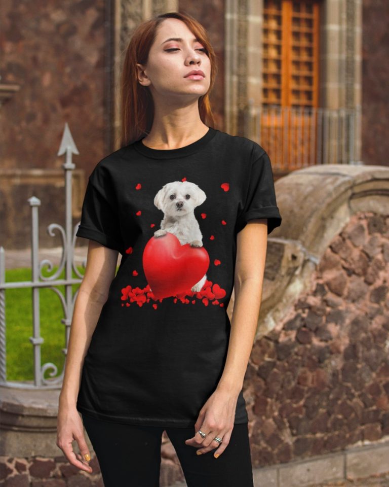 oLF51vGL Maltese Valentine Hearts shirt hoodie 3