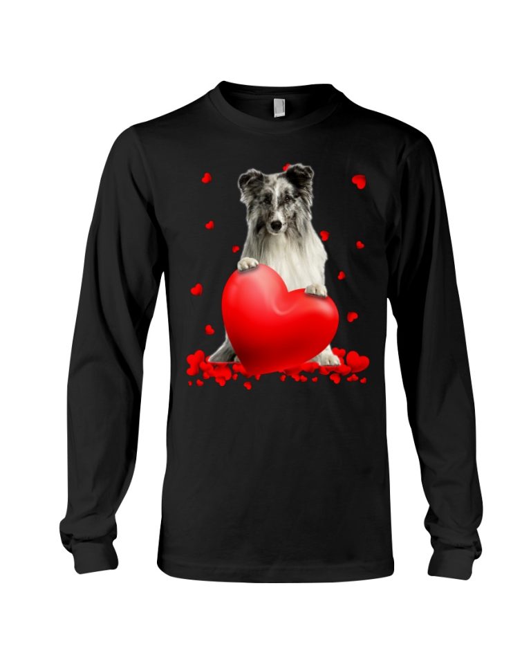 rVx3mEOq Shetland Sheepdog Valentine Hearts shirt hoodie 10