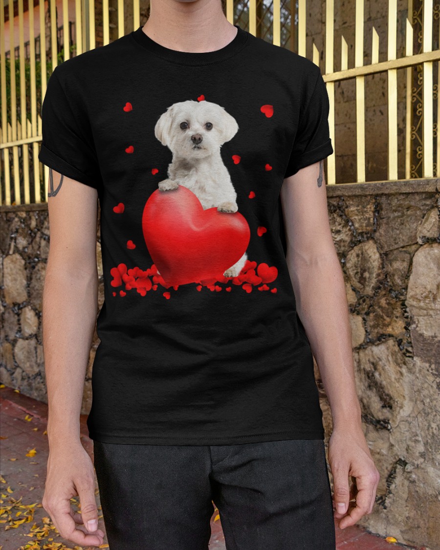 u32t3Jq1 Maltese Valentine Hearts shirt hoodie 4