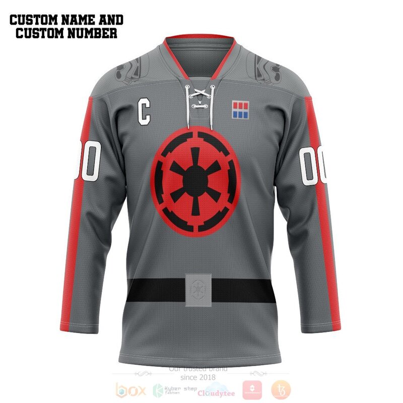 3D Star Wars The Empire Personalized Hockey Jersey