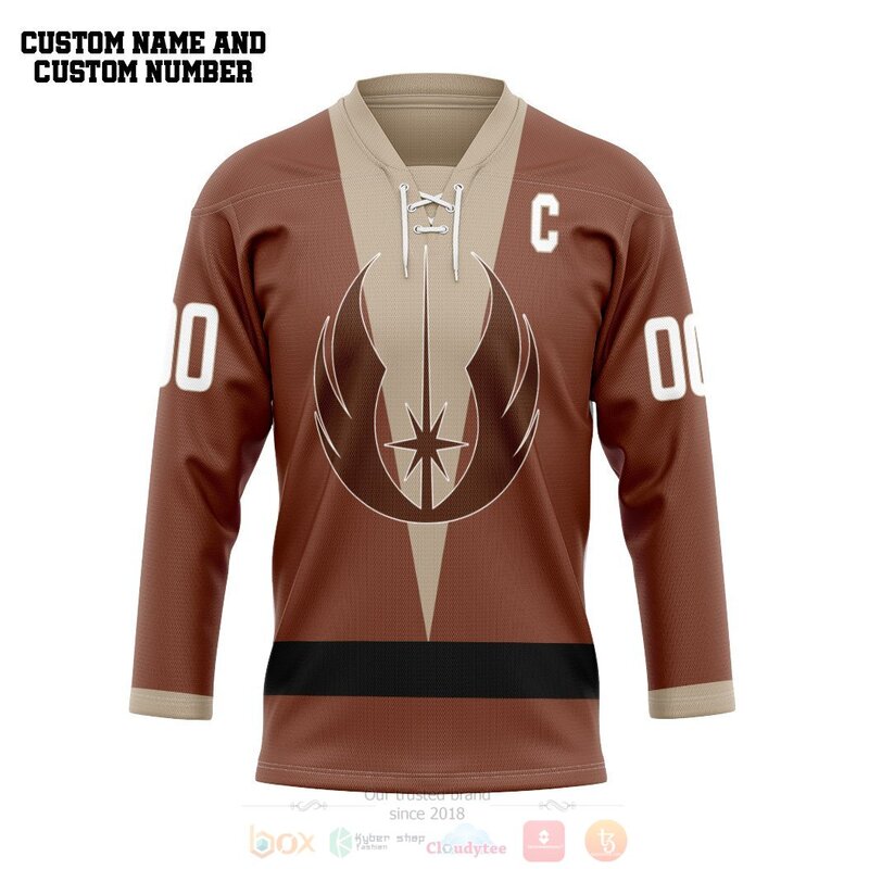 3D Star Wars The Jedi Order Personalized Hockey Jersey