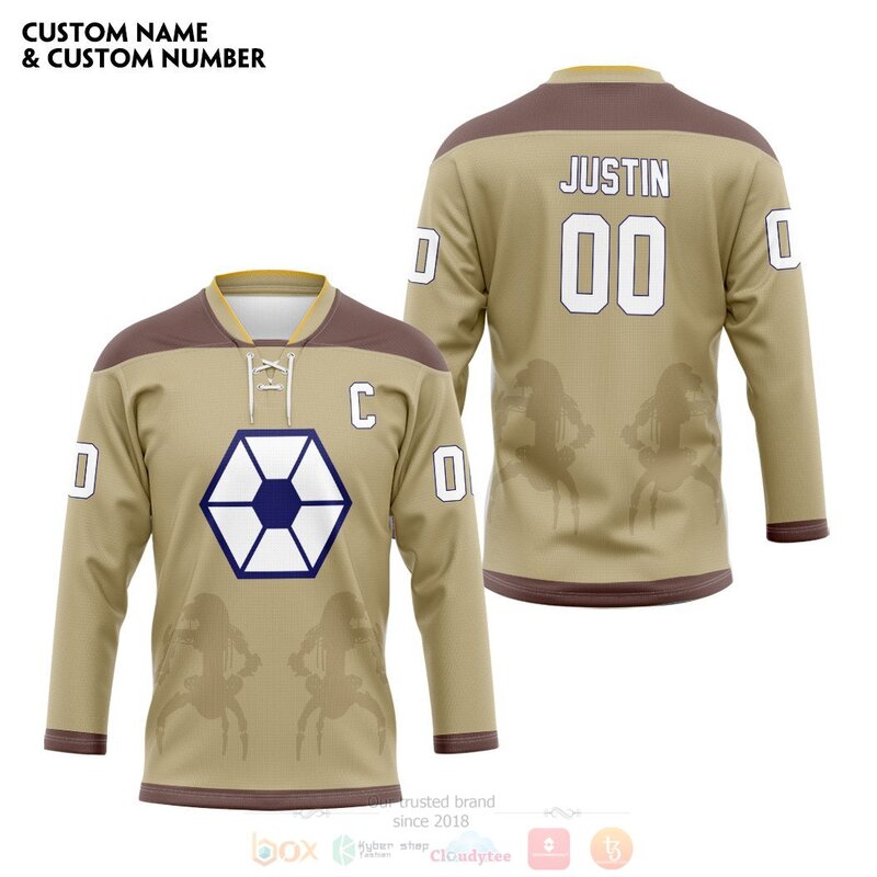 3D Star Wars The Separatists Personalized Hockey Jersey 1 2