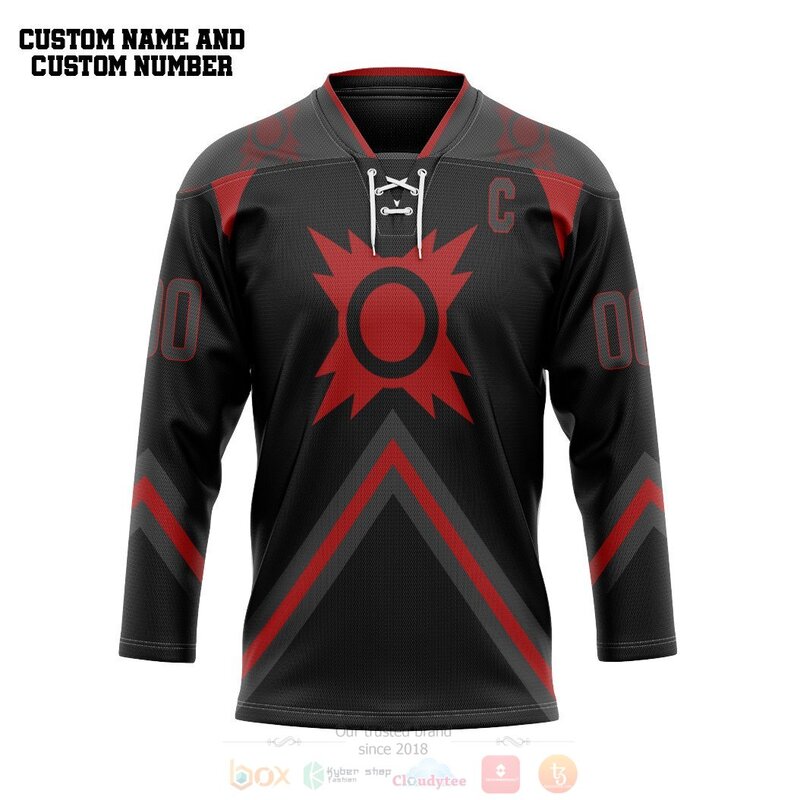 3D Star Wars The Sith Personalized Hockey Jersey