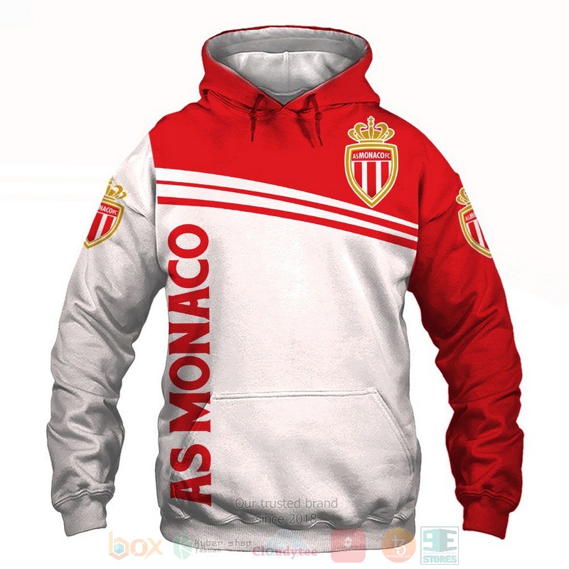 AS Monaco 3D shirt hoodie