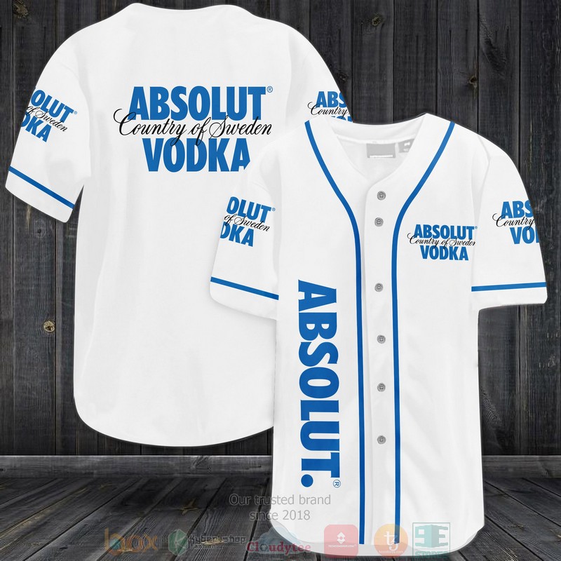 Absolut Vodka Baseball Jersey