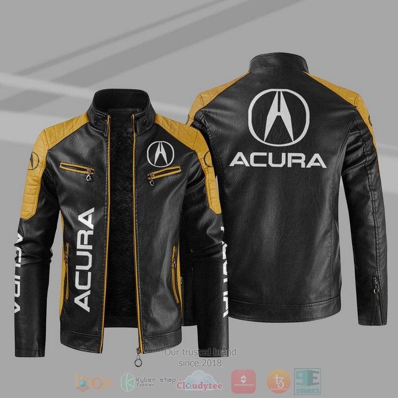 Acura Block Leather Jacket 1