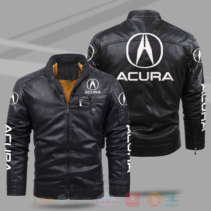 Acura Fleece Leather Jacket