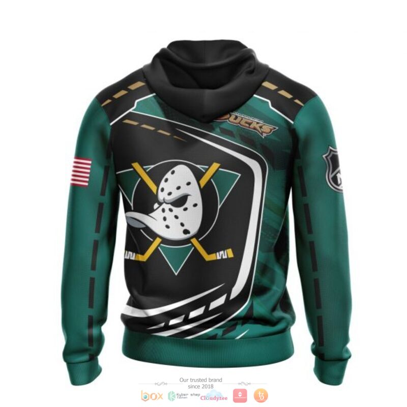 Anaheim Ducks NHL black green 3D shirt hoodie 1 2
