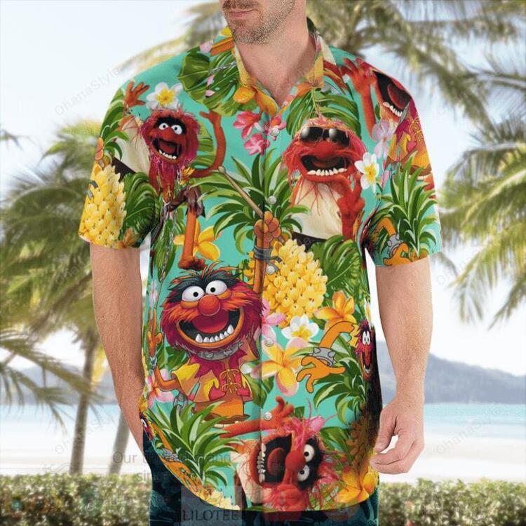 Animal Muppet Hawaiian Shirt 1 2 3