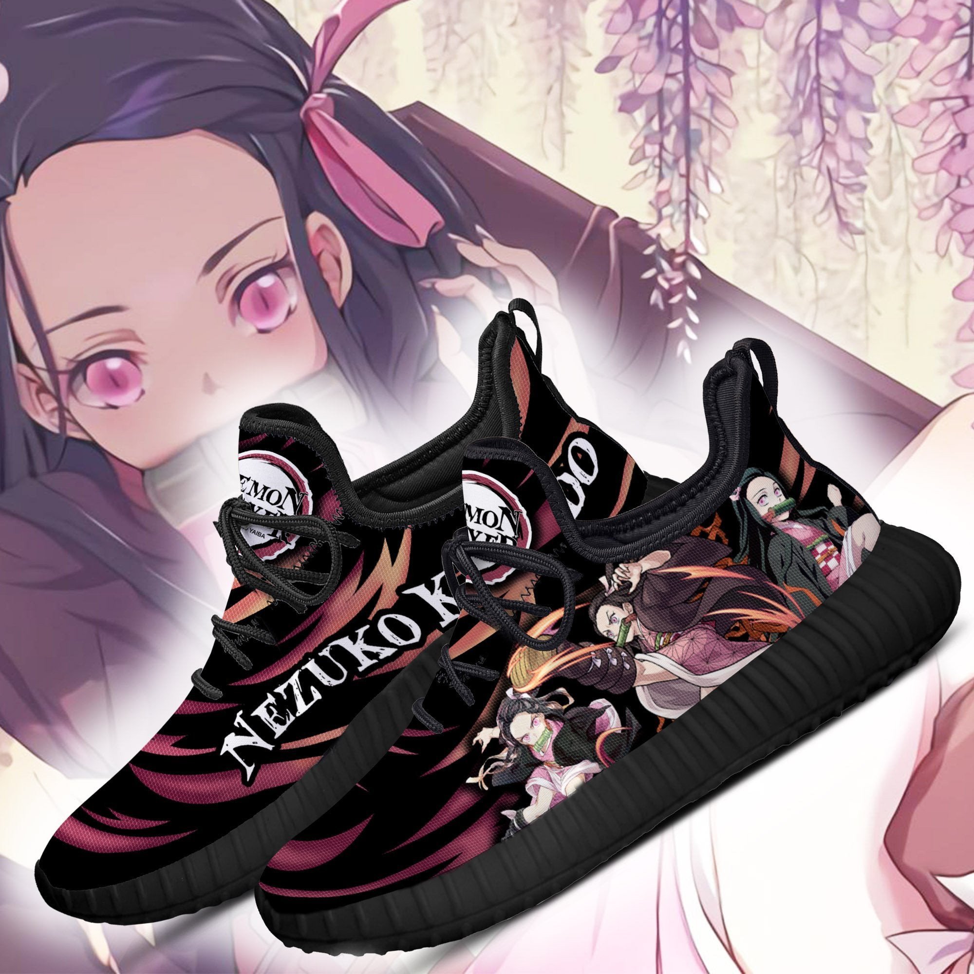 Anime Demon Slayer Nezuko Reze Shoes1