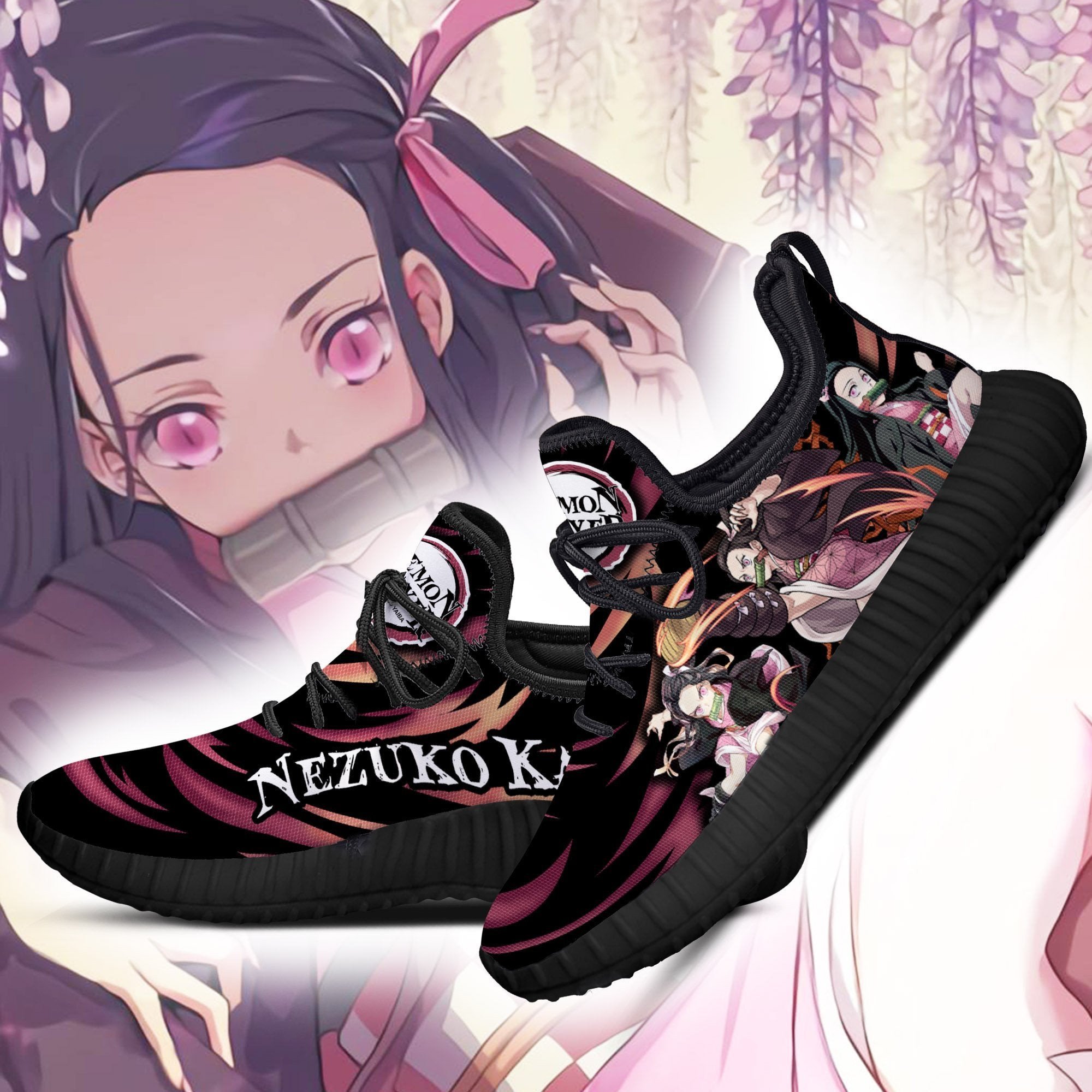 Anime Demon Slayer Nezuko Reze Shoes2