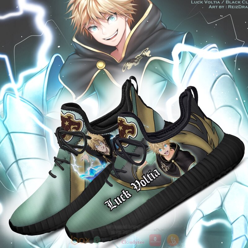 Anime Black Clover Luck Voltia Reze Shoes 1