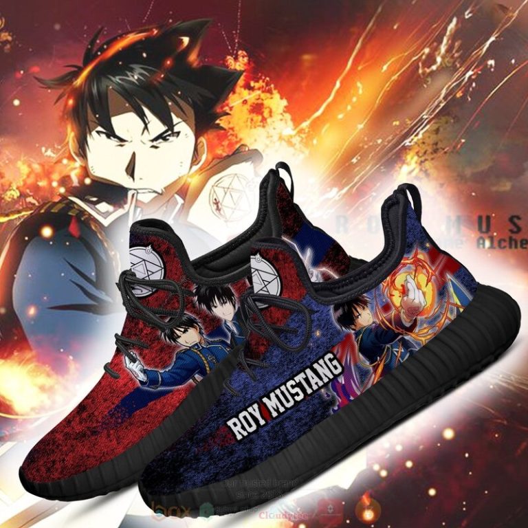 Anime Character Fullmetal Alchemist Roy Reze Shoes 1