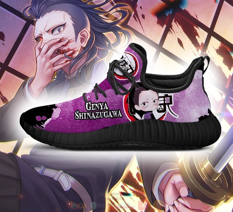 Anime Demon Slayer Genya Reze Shoes 1 2