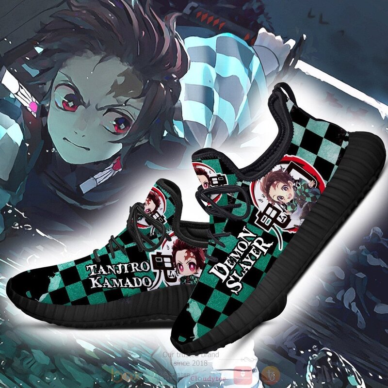 Anime Demon Slayer Kamado Tanjiro Reze Shoes 1 2