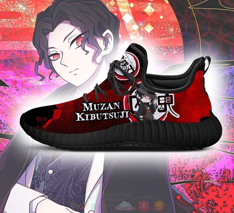 Anime Demon Slayer Lord Muzan Kibutsuji Reze Shoes 1 2