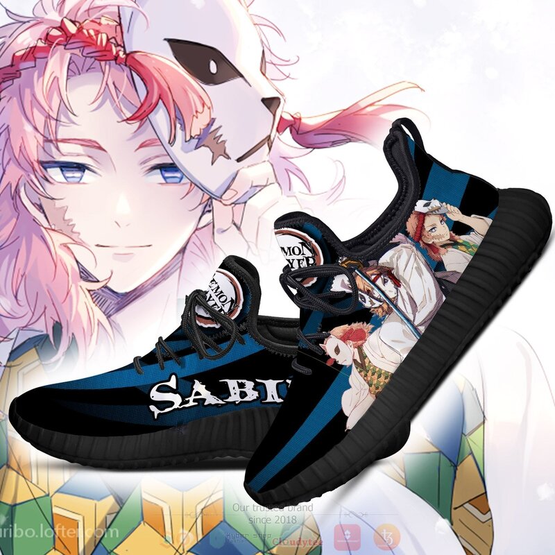 Anime Demon Slayer Sabito Reze Shoes 1 2