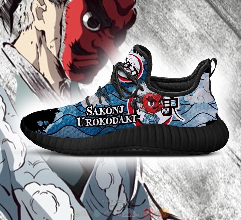 Anime Demon Slayer Sakonji Urokodaki Reze Shoes 1 2