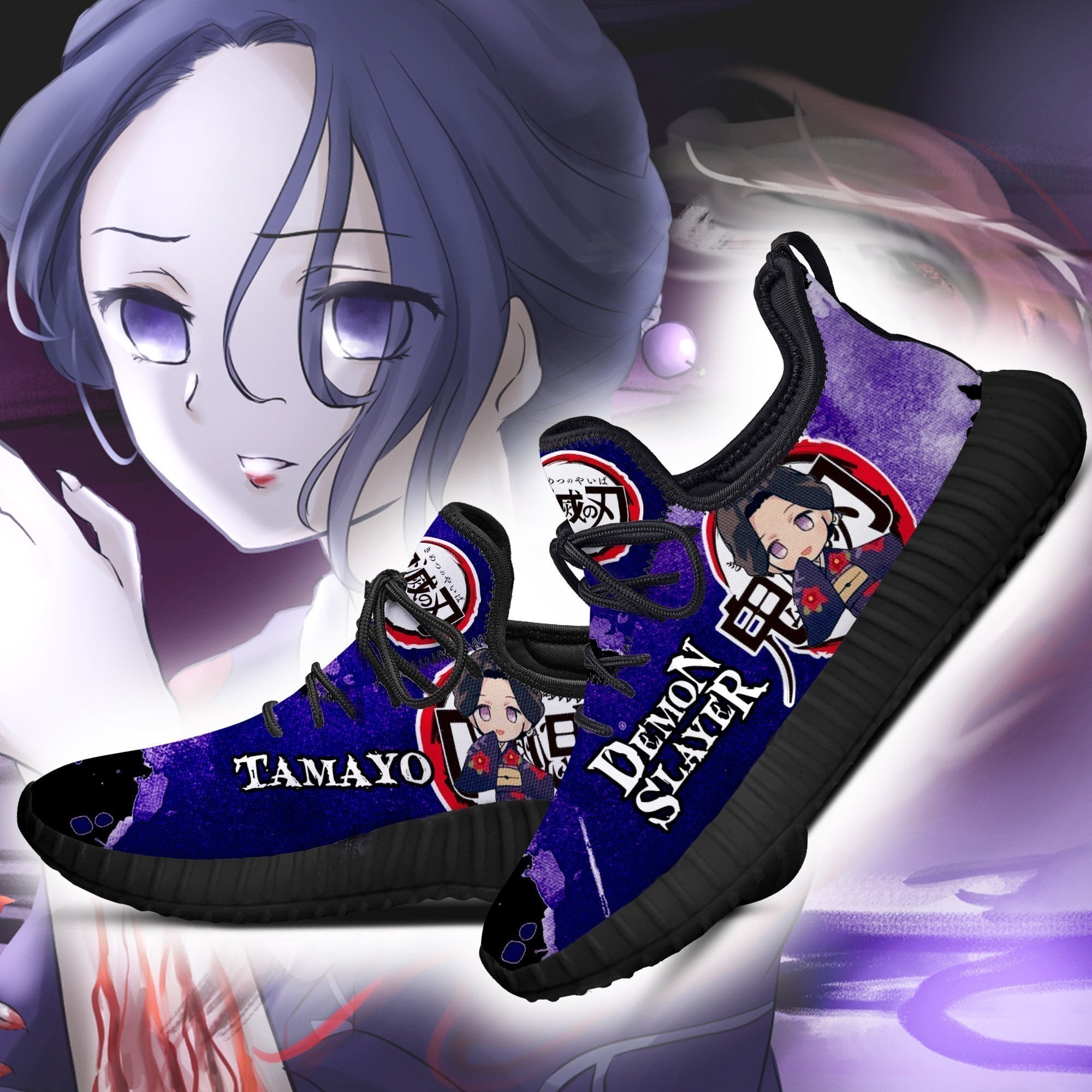 Anime Demon Slayer Tamyo Reze Shoes 1 2
