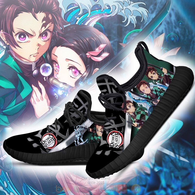 Anime Demon Slayer Tanjiro Reze Shoes 1 2