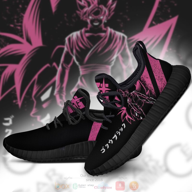 Anime Dragon Ball Goku Black Rose Shoes 1