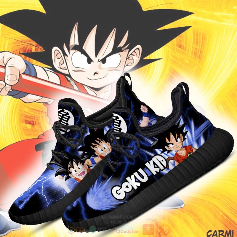 Anime Dragon Ball Kid Goku Reze Shoes 1