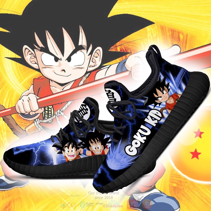 Anime Dragon Ball Kid Goku Reze Shoes 1 2 3