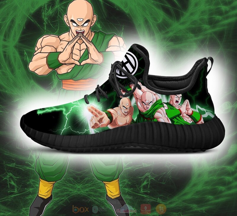 Anime Dragon Ball Tien Shinhan Reze Shoes 1 2