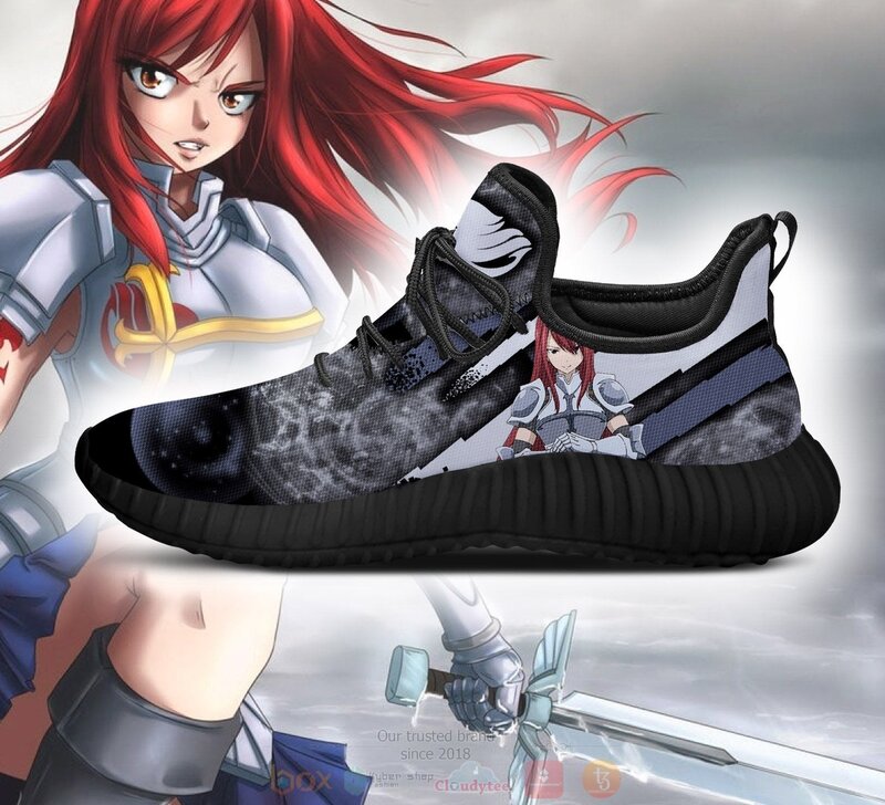 Anime Fairy Tail Erza Scarlet Reze Shoes 1 2 3