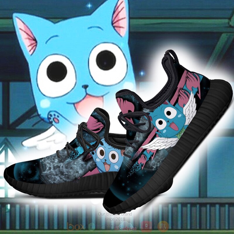 Anime Fairy Tail Happy Reze Shoes 1 2