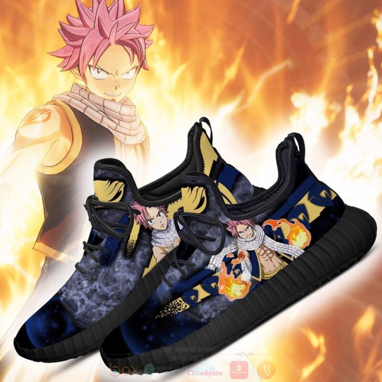 Anime Fairy Tail Natsu Reze Shoes 1 2