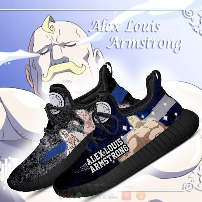 Anime Fullmetal Alchemist Alex Louis Character Reze Shoes 1