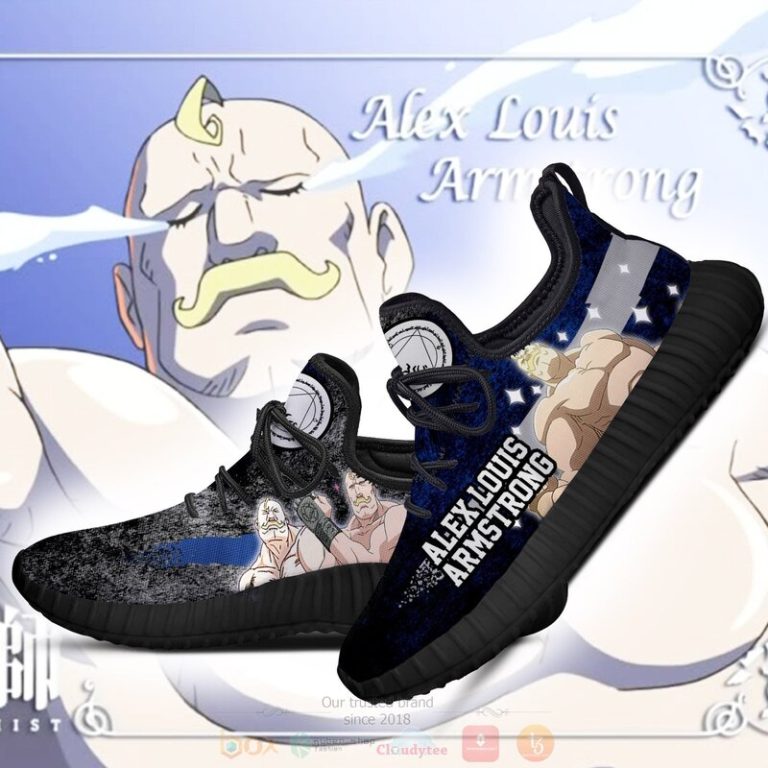 Anime Fullmetal Alchemist Alex Louis Character Reze Shoes 1 2