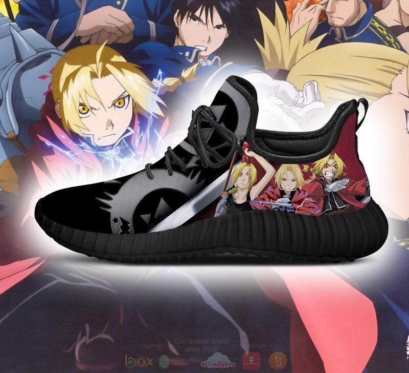 Anime Fullmetal Alchemist Elric Reze Shoes 1 2 3