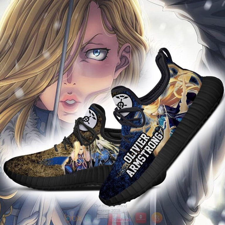 Anime Fullmetal Alchemist Olivier Character Reze Shoes 1 2