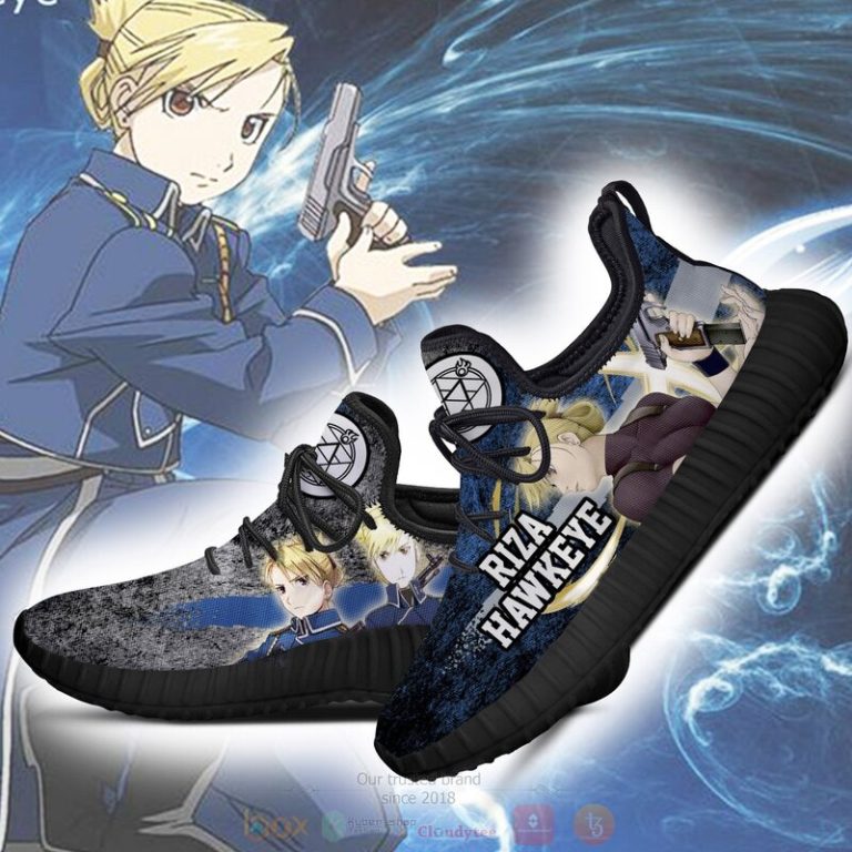 Anime Fullmetal Alchemist Riza Reze Shoes 1 2