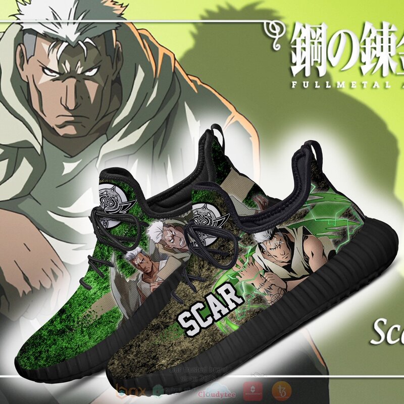 Anime Fullmetal Alchemist Scar Character Reze Shoes 1