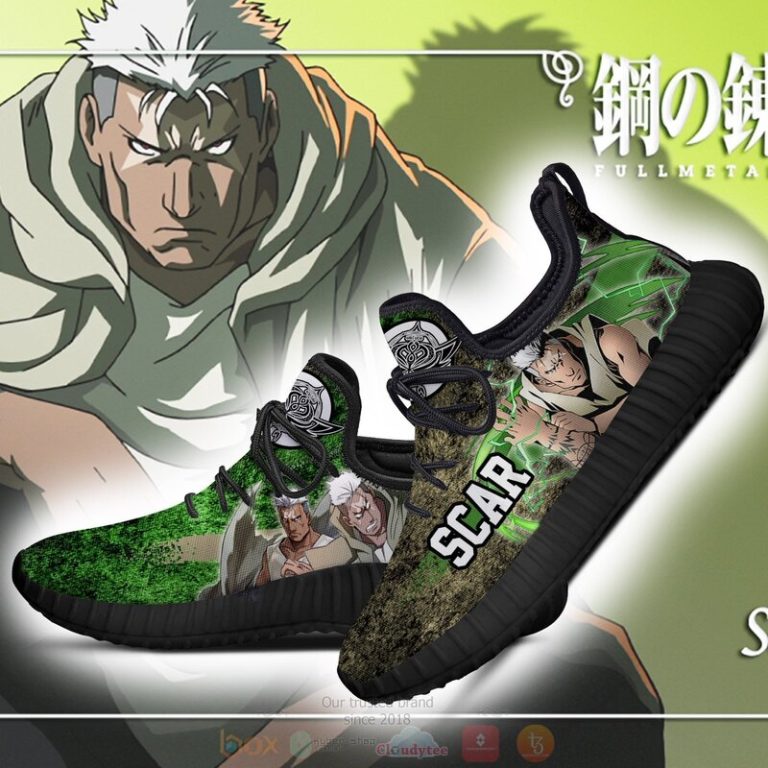 Anime Fullmetal Alchemist Scar Character Reze Shoes 1 2