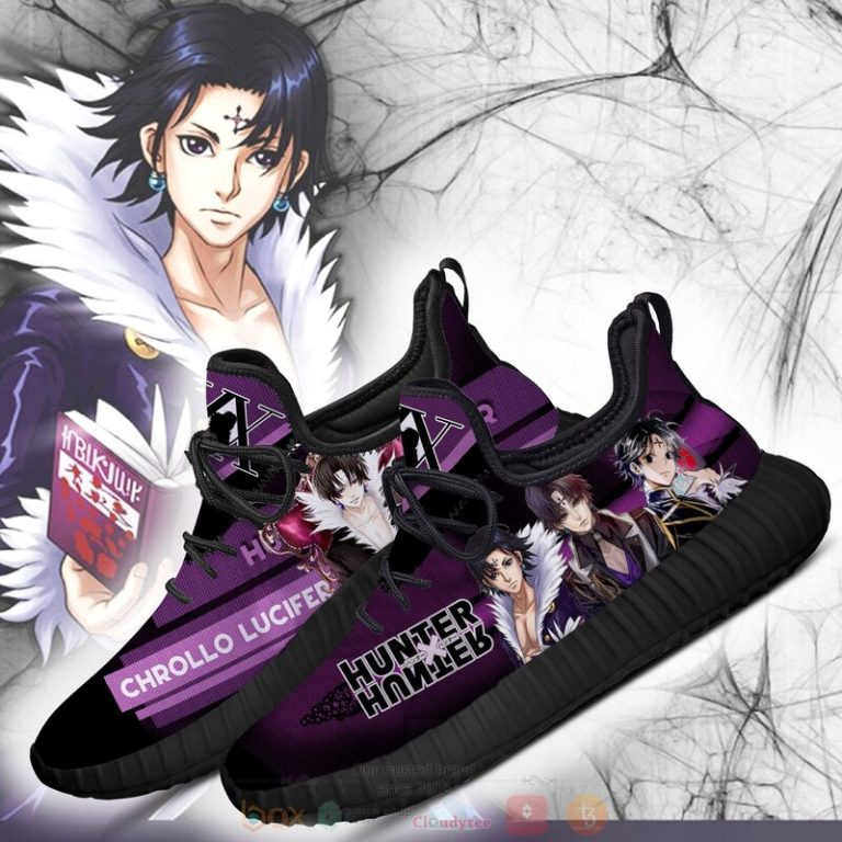 Anime Hunter X Hunter Chrollo Lucilfer Reze Shoes 1 2