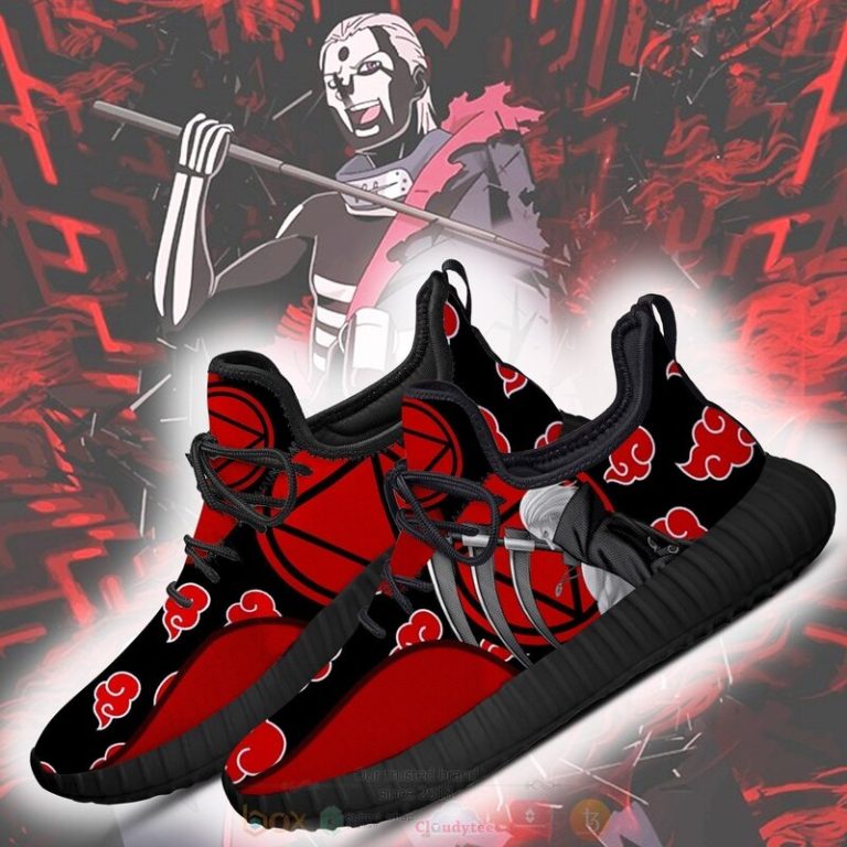 Anime Naruto Akatsuki Hidan Reze Shoes 1 2