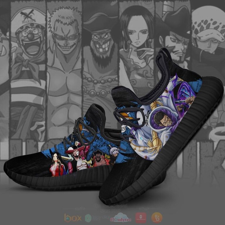 Anime One Piece Fujitora and Shichibukai Reze Shoes 1 2