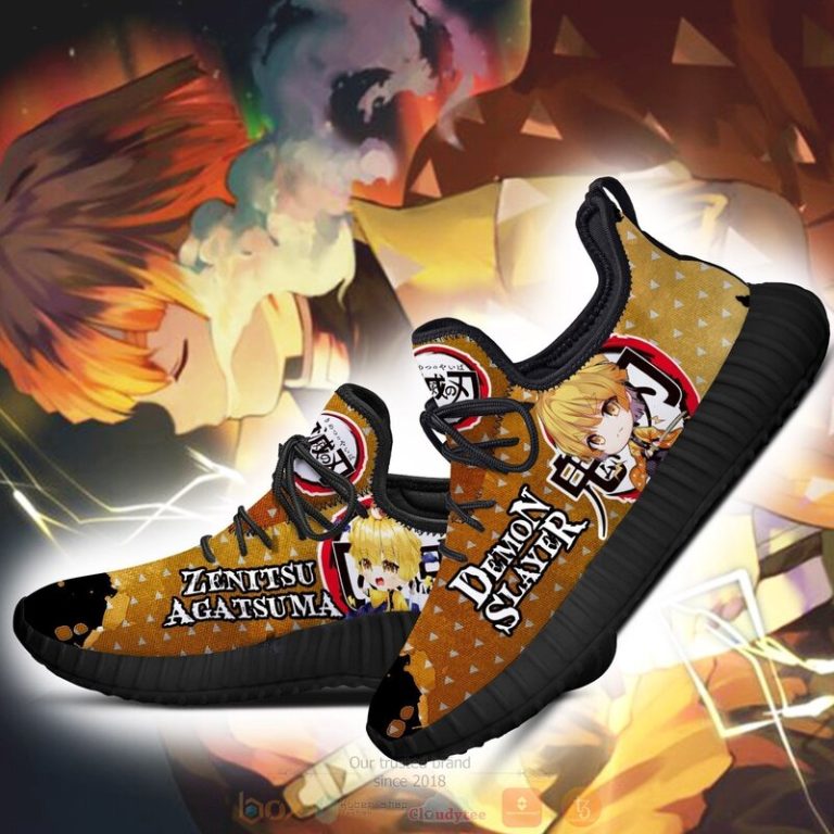 Anime Zenitsu Demon Slayer Reze Shoes 1 2